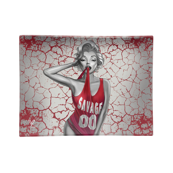 Vsyndicate Survivor Glass Rollin' Trays / Small / Dank Diva